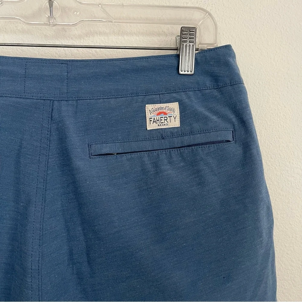 Faherty Heather All Day Shorts
